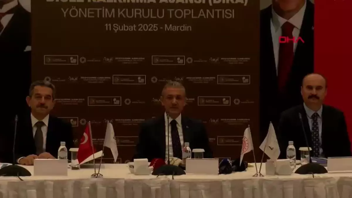 Mardin’de Dicle Kalkınma Ajansı Yönetim Kurulu Toplantısı Gerçekleştirildi
